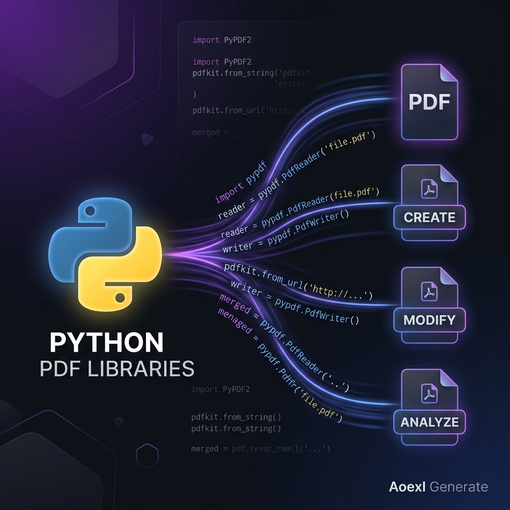 Top 5 Python PDF Libraries for Developers in 2024
