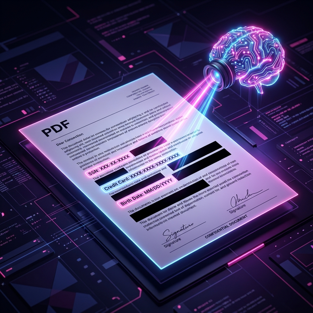 AI-Powered Secure PDF Redaction with Python